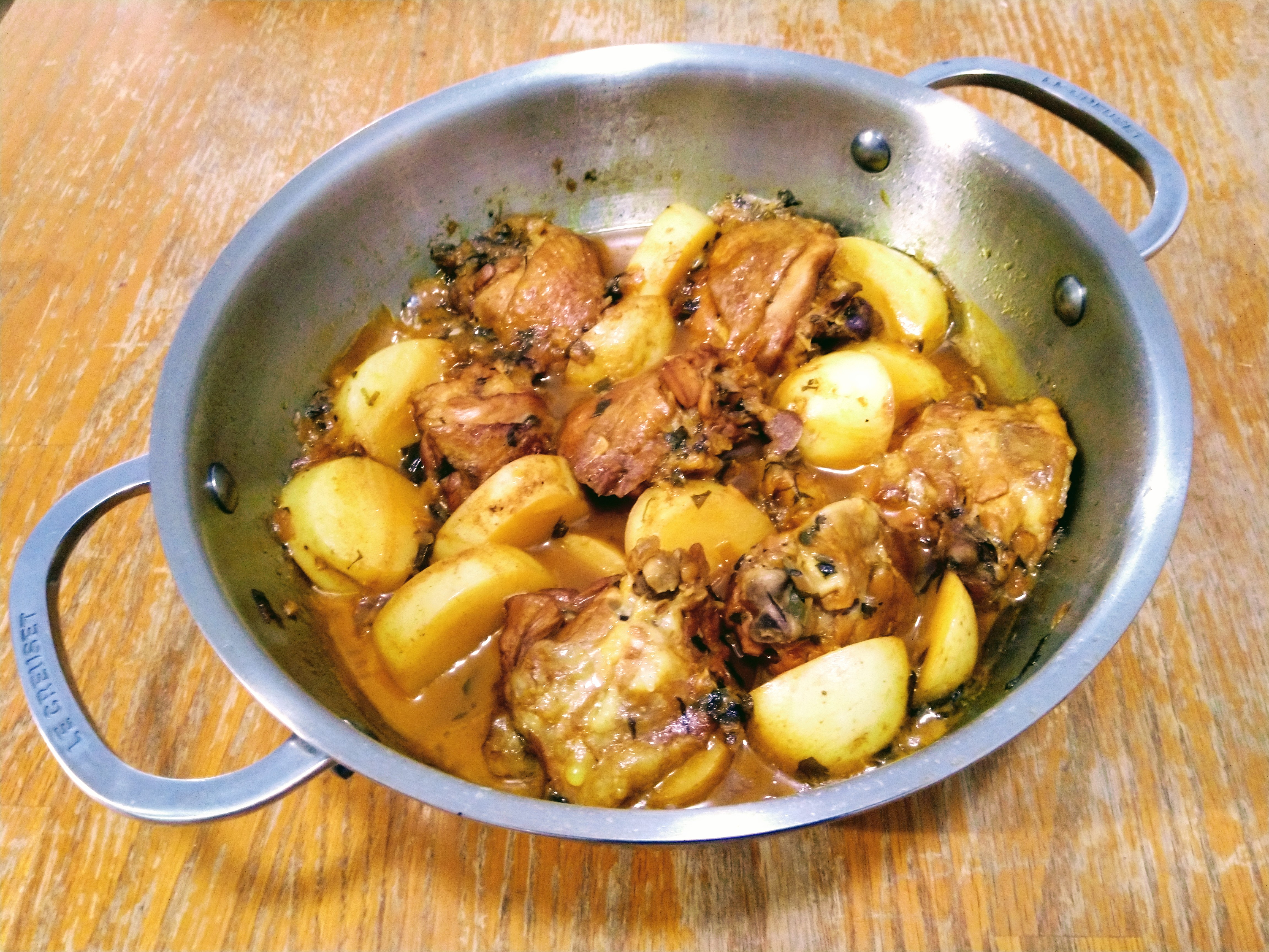 Curry stew chicken